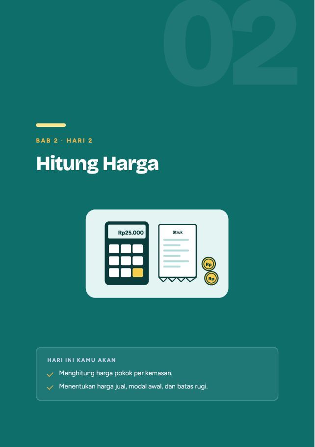 Contoh halaman 7 Hari Pertama Jualan dari Rumah