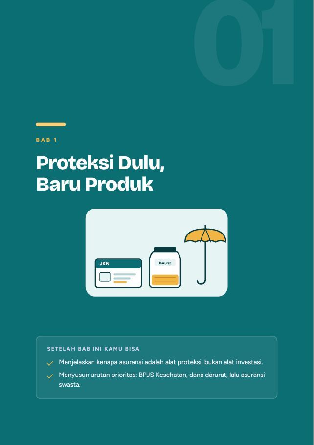 Contoh halaman Asuransi Kesehatan dan Jiwa Tanpa Bingung