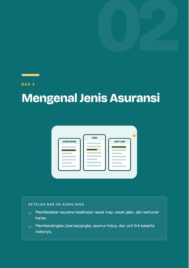 Contoh halaman Asuransi Kesehatan dan Jiwa Tanpa Bingung