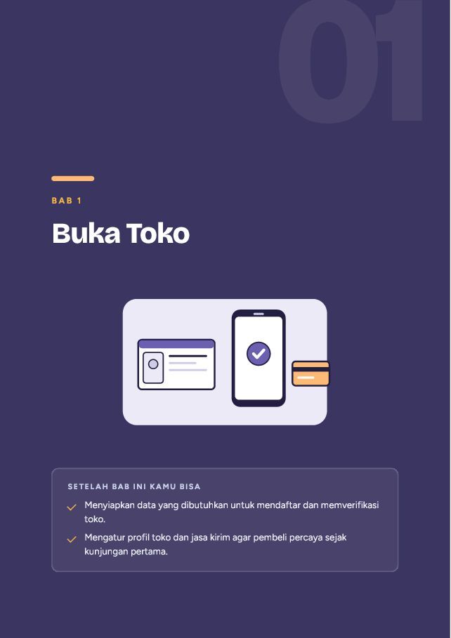 Contoh halaman Jualan di Shopee untuk Pemula