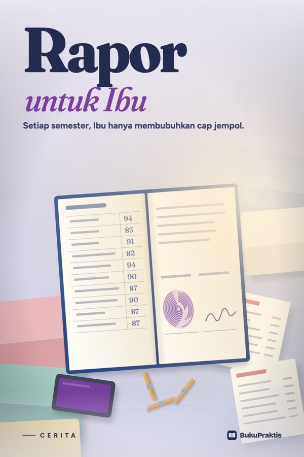 Sampul Rapor untuk Ibu