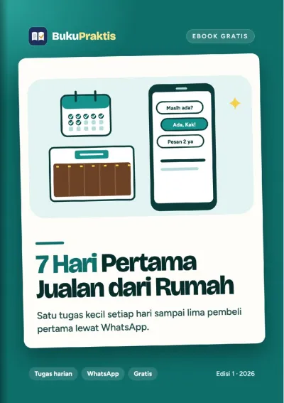 Sampul 7 Hari Pertama Jualan dari Rumah