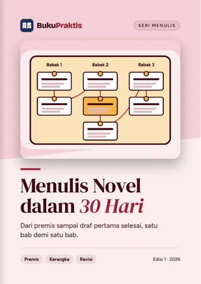 Sampul Menulis Novel dalam 30 Hari