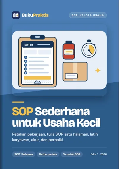 Sampul SOP Sederhana untuk Usaha Kecil